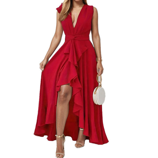 European And American Temperament Commute Design Sense Dress Women