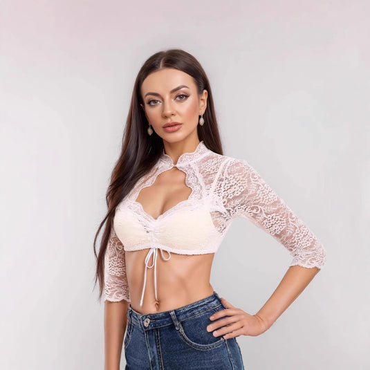 Women's Beer Festival Base Lace Shirt Coat And Dress